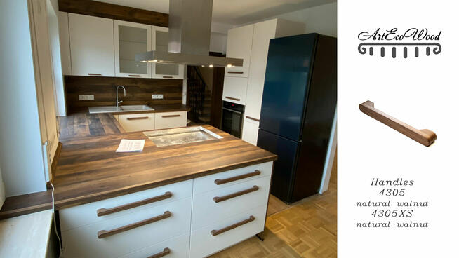 UCHWYT Z DREWNA MEBLOWY U-4305