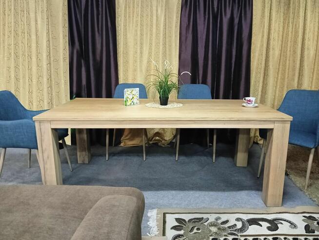 Nowy stół rozkładany pełne drewno dębowe