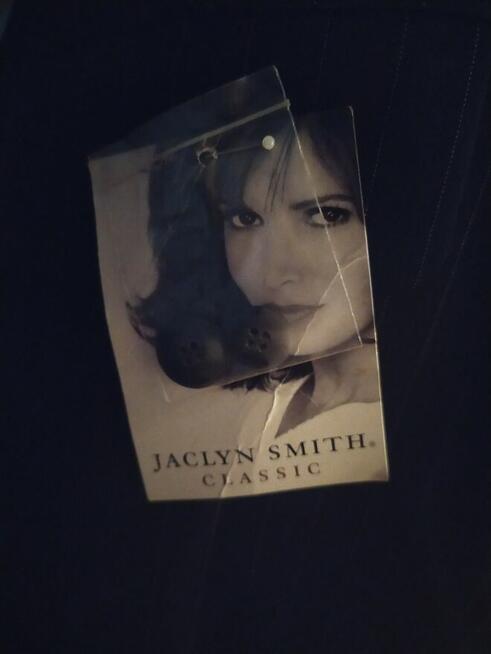 Garnitur Damski J.Smith czarny w prązki rozm.38 -180 zł