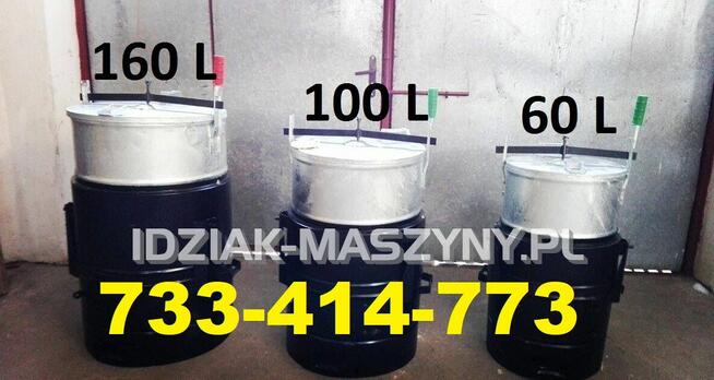 Parnik węglowy parownik ocynkowany Pojemność: 60L / 100L /16