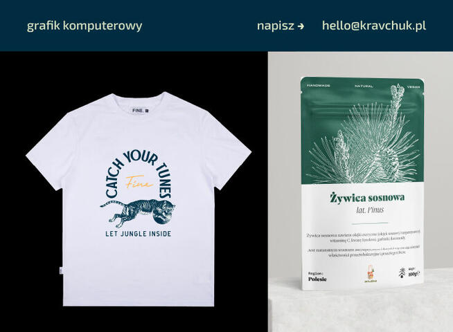 Grafik komputerowy, projektant | logotyp, plakat i inne