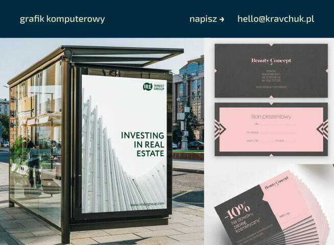 Grafik komputerowy, projektant | logotyp, plakat i inne