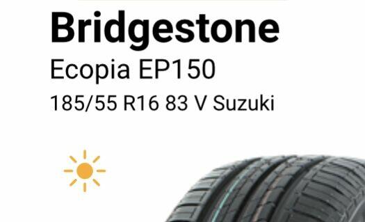SPRZEDAM OPONY LETNIE  KLASA PREMIUM BRIDGESTONE ECOPIA 18