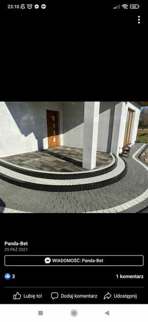 Kostka obrzeża palisady trapezowe betonowe CAŁA POLSKA !