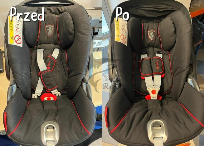Pranie wózków dziecięcych, pranie fotelików samochodowych
