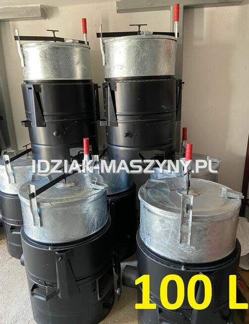 Parnik węglowy parownik ocynkowany Pojemność: 60L / 100L /16