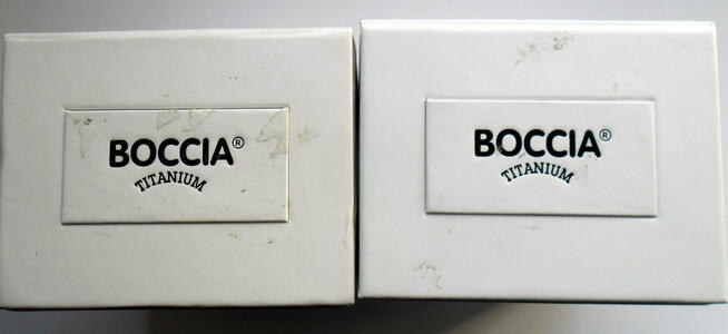 Boccia 2 zegarki dla mężczyzny i kobiety wykonane z tytanu