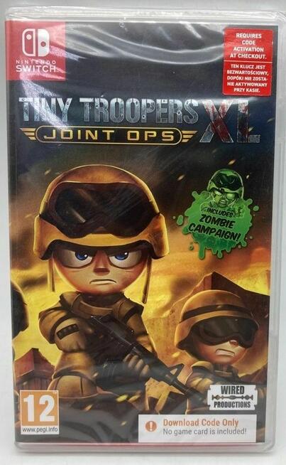 Tiny Troopers Joint Ops XL klucz kod Nintendo Switch!