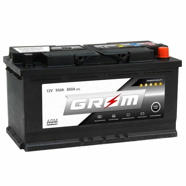 Akumulator GROM AGM START&STOP 95Ah 850A Tczew tel 532474159