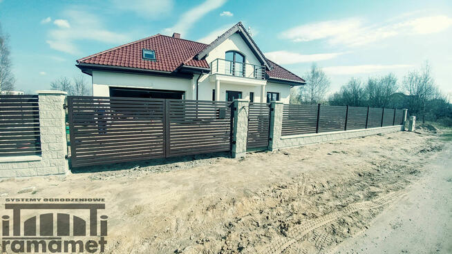 Ogrodzenia murowane bloczek gładki / łupany -budowa ogrodzeń