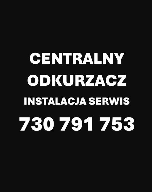 Centralny odkurzacz instalacja serwis Warszawa i okolice