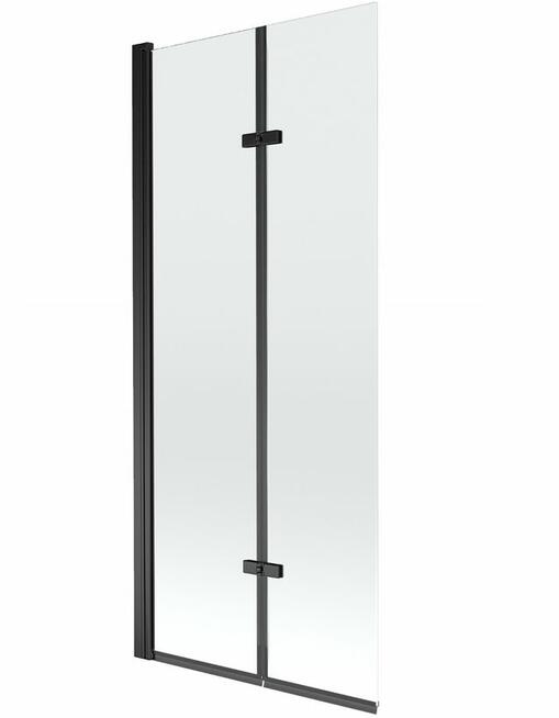 PARAWAN NAWANNOWY BLACK 2-SKRZYDŁOWY 80 cm ruchomy Czarny