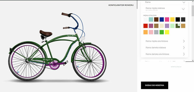 Zaprojektuj Rower miejski męski beach Cruiser RoyalBi 26 28