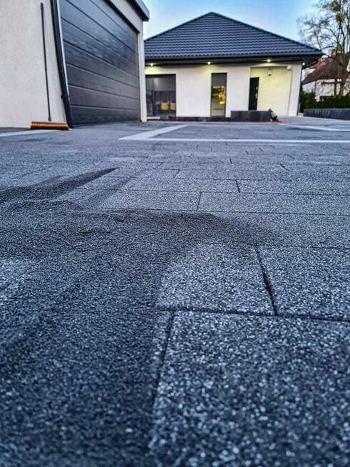 Suchy Płukany Piasek Bazaltowy Fuga Zasypka Grafit 0-1 mm