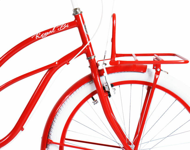 Rower beach cruiser miejski 26 / 28 RUBY RoyalBi Biegi RETRO