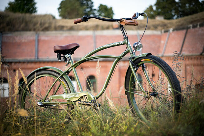 Rower męski miejski 26 / 28 beach Cruiser US ARMY RoyalBi