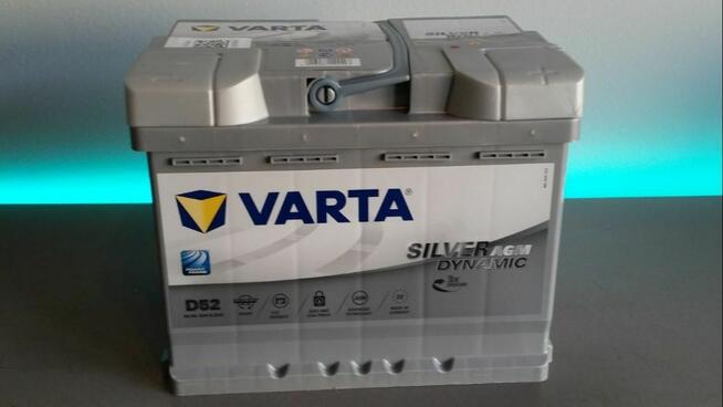 Akumulator Varta Silver D52 Start-Stop AGM 60Ah 680A Montaż
