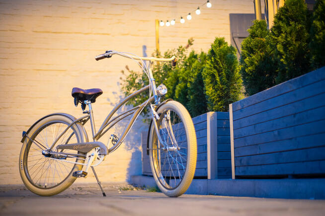 Rower damski miejski 26 / 28 beach Cruiser MOCCA RoyalBi