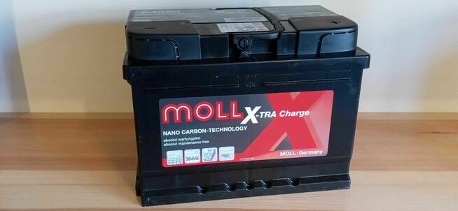 Akumulator Moll Germany X-tra Charge 60Ah 600A Montaż 3l.Gw.