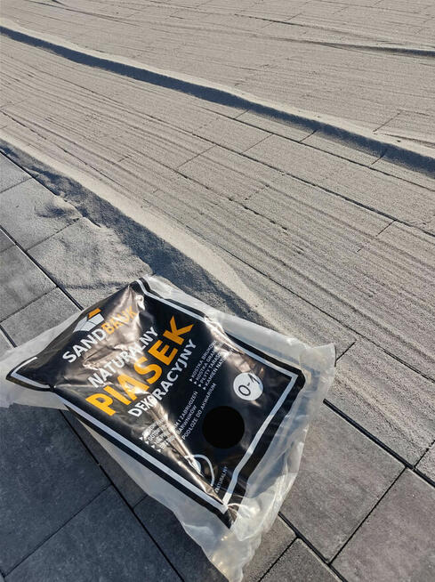 Suchy Płukany Piasek Granitowy Fuga Zasypka Jasny 0-1mm