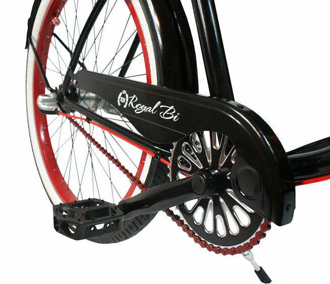 Rower miejski 26 / 28 Beach CRUISER Dracula męski RoyalBi