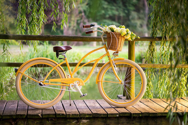 Rower miejski damski 26 28 cruiser damka SUNRISE RoyalBi