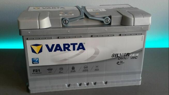 Akumulator Varta SilverF21Start-Stop AGM 80Ah 800A Kodowanie