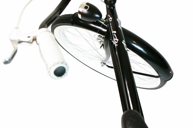 Rower miejski męski beach Cruiser RoyalBi 26 28 Black Bandit