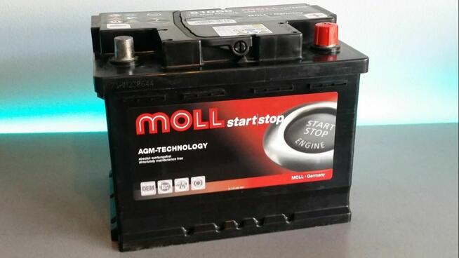 Akumulator Moll Start-Stop AGM 60Ah 640A Kodowanie 3lata Gw.