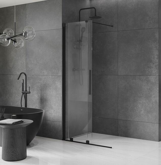 DRZWI PRYSZNICOWE ROZSUWANE WALK-IN Ścianka prysznicowa 8 mm