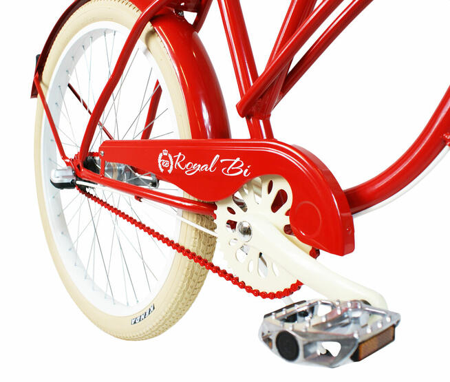 Rower beach CRUISER miejski ROSIE damski RoyalBi 3 biegowy