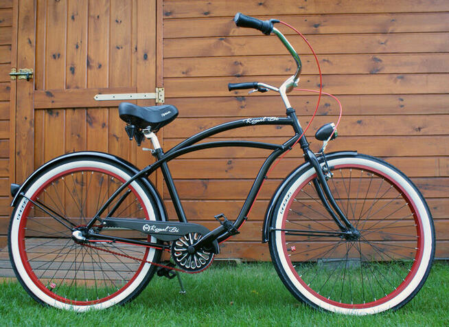 Rower miejski 26 / 28 Beach CRUISER Dracula męski RoyalBi