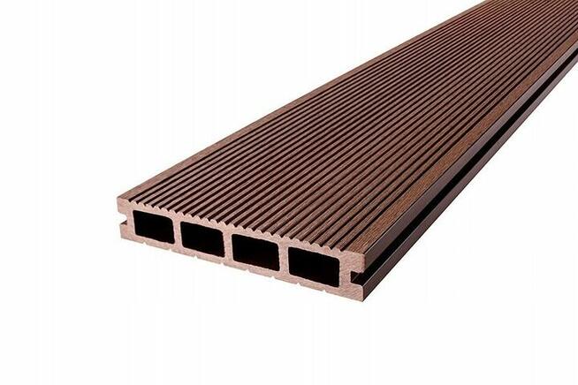 Deska tarasowa kompozyt 4DECK Select 25x140 szary !WYPRZEDAŻ