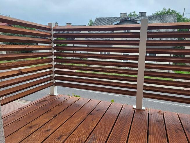 Deski tarasowe modrzew syberyjski ryfel / gładka