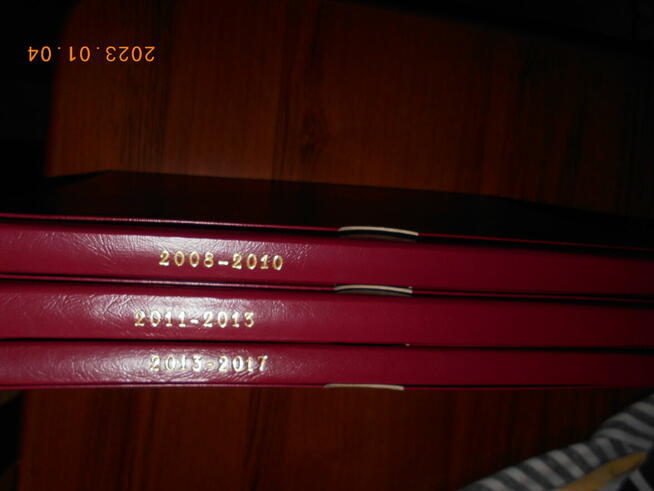 Rocznikowe klasery numizmatyczne