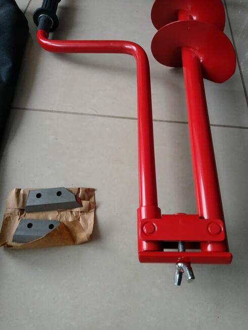 Świder do lodu 13cm, 16cm zapasowe ostrza polski producent