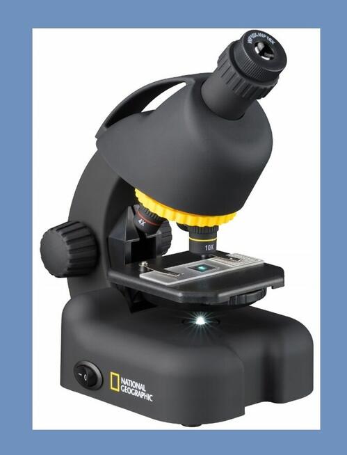 Mikroskop 40x-640x National Geographic z fotoadapterem