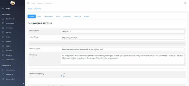 SKLEP INTERNETOWY / RWD / PWA / DOWOLNE FUNKCJE