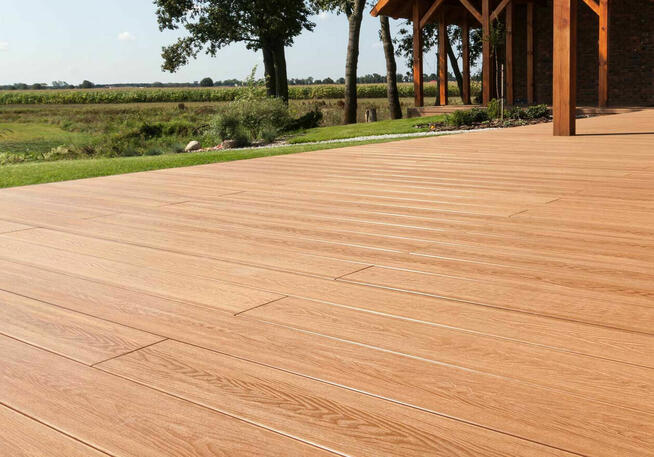 Deska tarasowa kompozytowa wzór słoje drewna !!!NA WYMIAR!!!