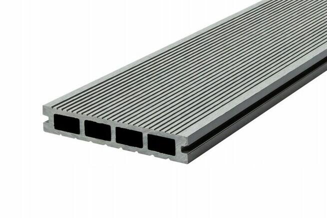 Deska tarasowa kompozyt 4DECK Select 25x140 szary !WYPRZEDAŻ