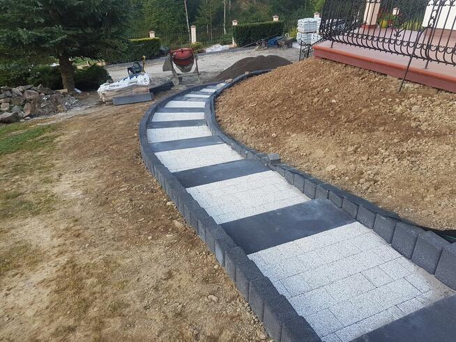 Układanie kostki brukowej i granitowej