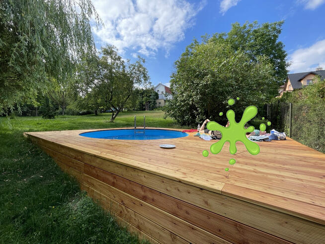 Deska tarasowa modrzew europejski 25/28x145 mm AB/C