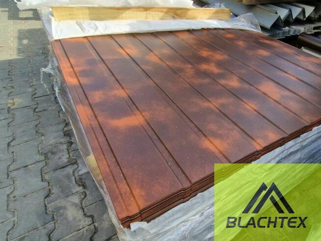 Blachy Trapezowe podbitkowe niski profil T-7 Różne kolory!