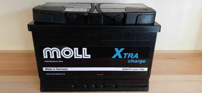 Akumulator Moll Germany X-tra Charge 75Ah 720A Dowóz3Lata Gw