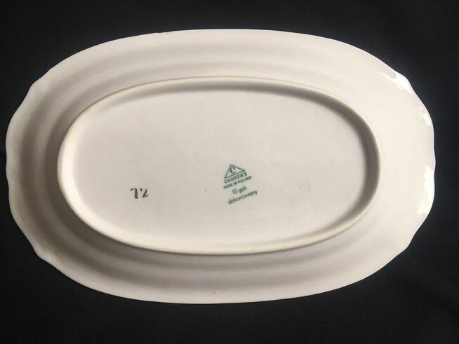 PRL stary półmisek Chodzież