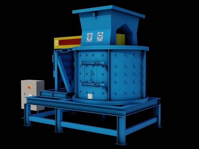 Kruszarka młotkowa !! KM-PI-800 - młyn do kruszyw, frakcja 0