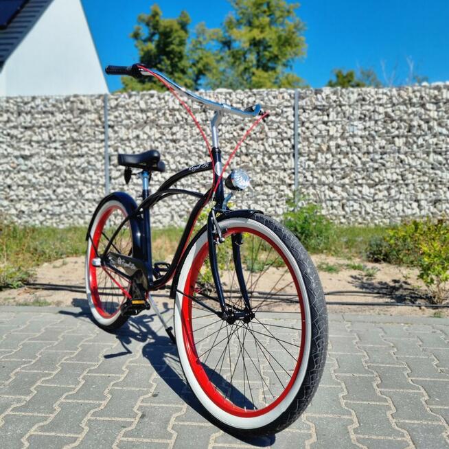 Rower miejski 26 / 28 Beach CRUISER Dracula męski RoyalBi