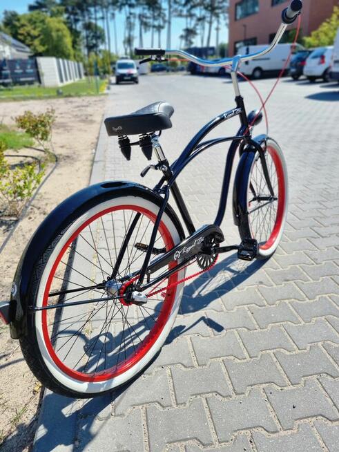 Rower miejski 26 / 28 Beach CRUISER Dracula męski RoyalBi