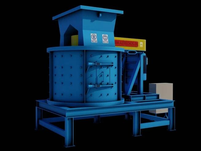 Kruszarka młotkowa !! KM-PI-800 - młyn do kruszyw, frakcja 0