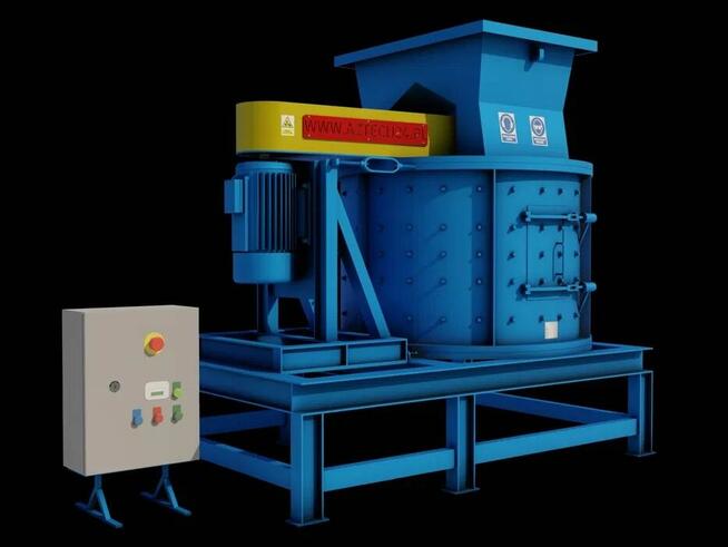 Kruszarka młotkowa !! KM-PI-800 - młyn do kruszyw, frakcja 0